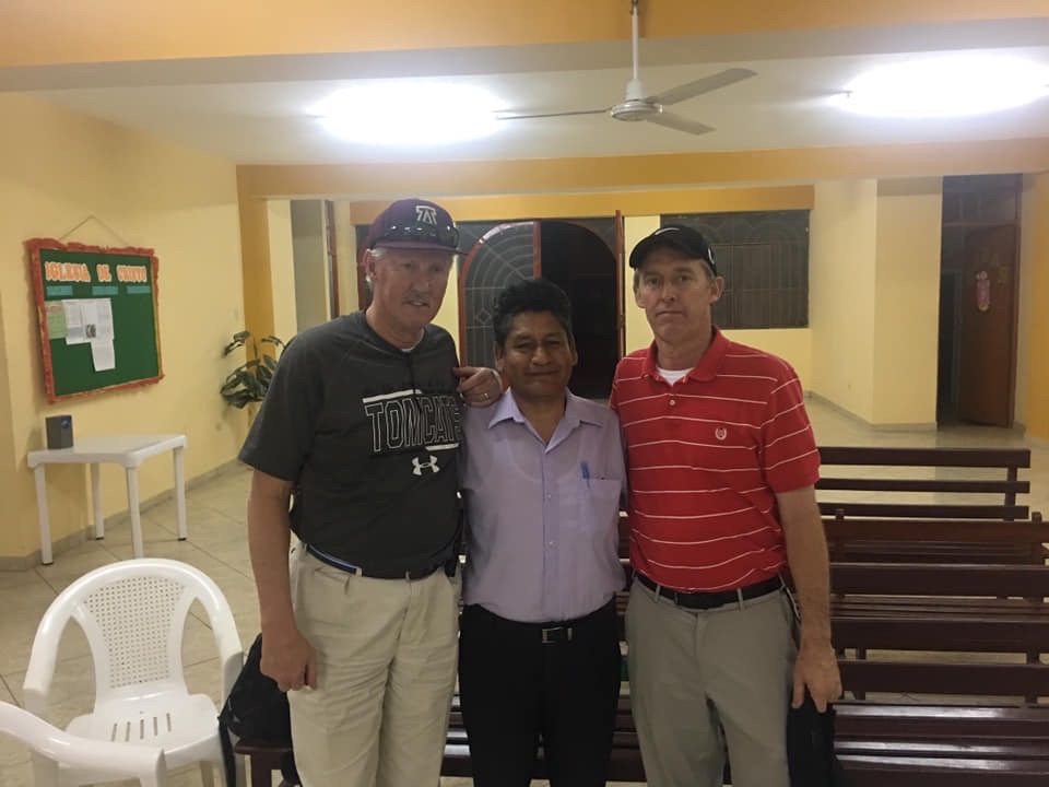 Elders with Peru Minister