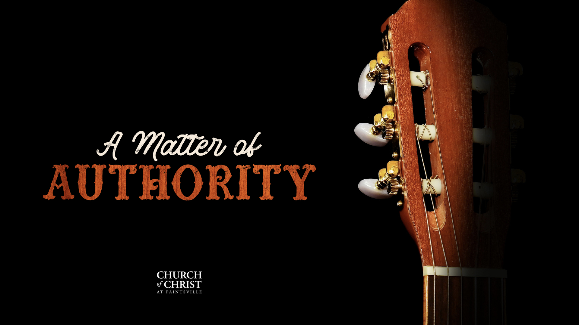 Featured image for “A Matter of Authority”