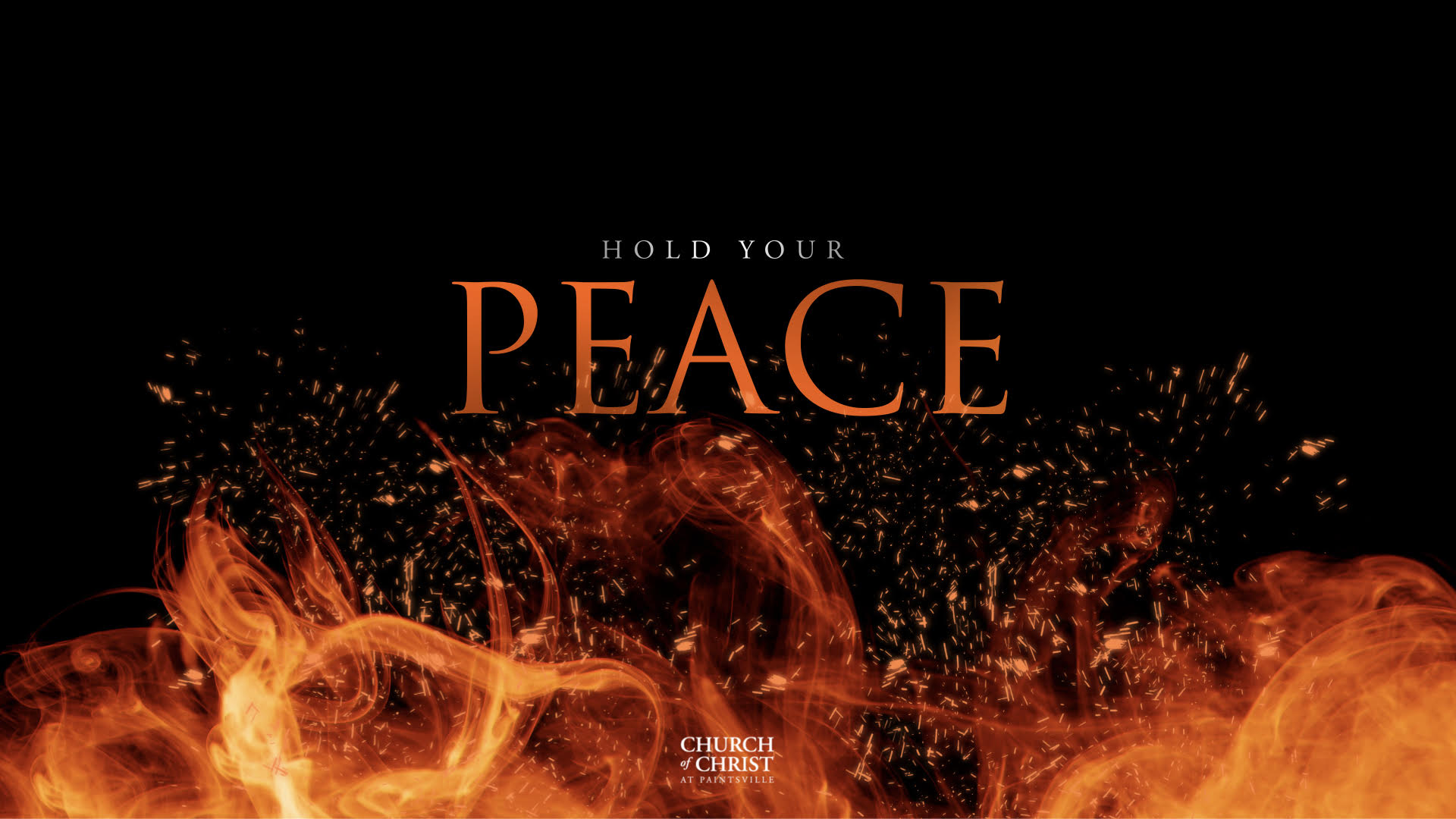 Featured image for “Hold Your Peace”