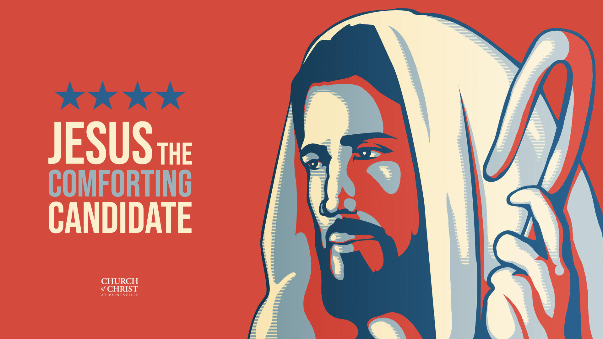 Featured image for “Jesus, The Comforting Candidate”