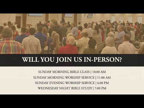 Featured image for “Paintsville church of Christ – Sunday Evening Worship – August 3rd, 2025”