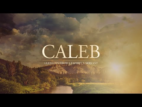 Featured image for “Zach Collins | Caleb (Four Lessons From A Faithful Servant)”