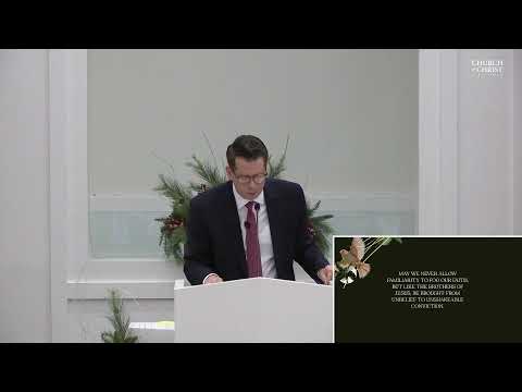 Featured image for “Paintsville church of Christ – Sunday Evening Worship – January 4th, 2026”